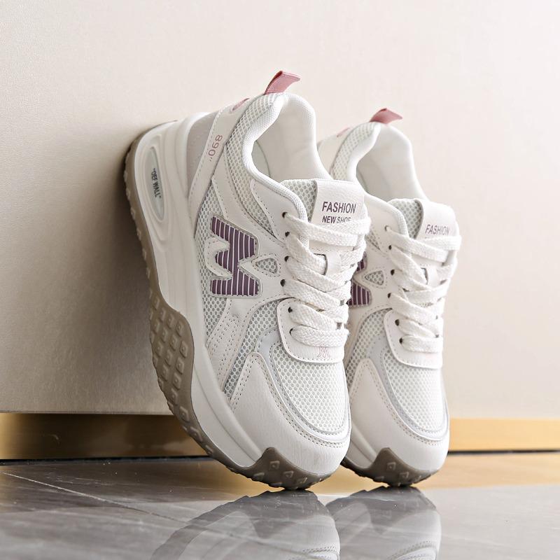 Fashion Breathable Mesh Shoes for Women Casual Sneakers Thick Bottom Chunky Women's Footwear Autumn Platform Sneakers Sports Shoes