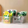 Acrylic Cosmetic Storage Box Large Capacity Portable Desktop Skincare Basket Transparent Display Case Desk Rack Accessory