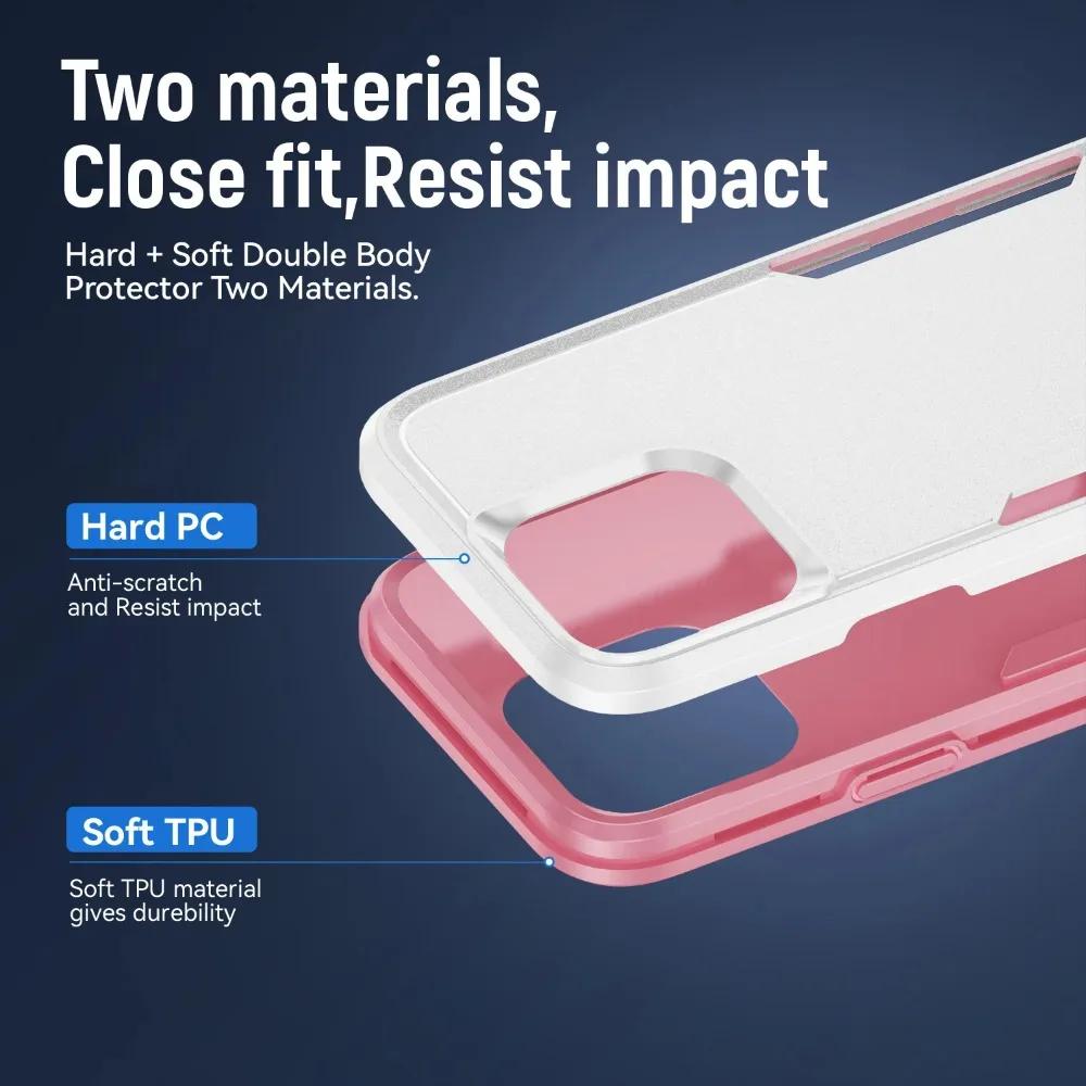High Quality Magnetic OTT-BOX With Packet Case For IPhone 17 ProMax Air 16 15 14 Plus 13 12 Hybrid Dual Layer Armor Back Cover