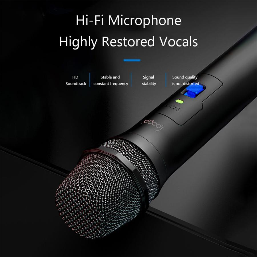 Wireless Game Microphone Speaker HiFi Mic for N-S / P5 / P4 / Wii U / xb-one  Game Console Karaoke Accessories