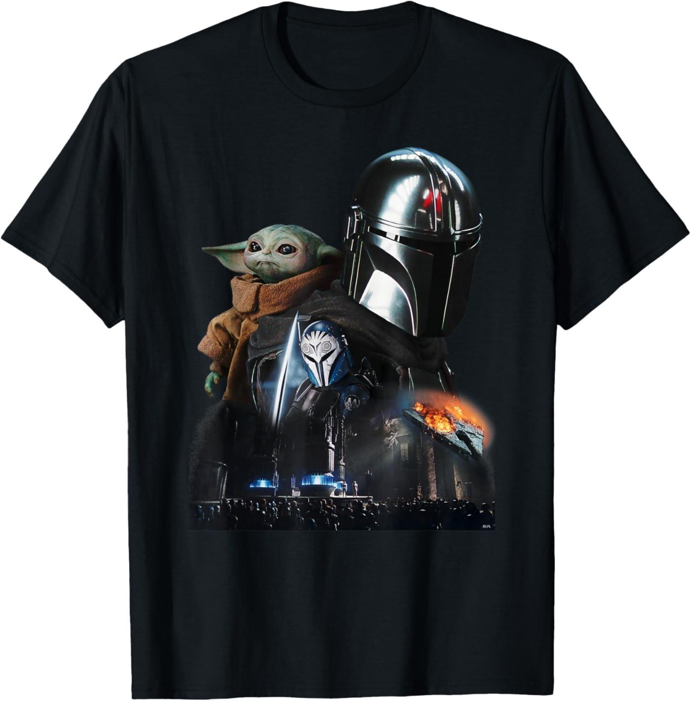 The Mandalorian Season 3 The Return to Mandalore T-Shirt S разноцветный