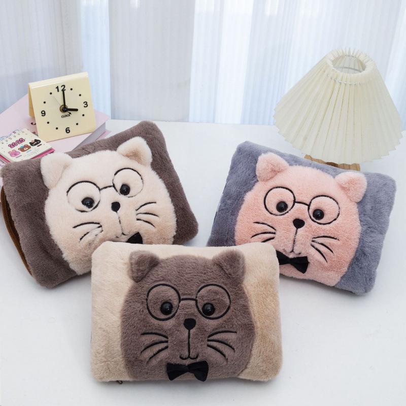 Electric Hot Water Bottle: Safe, Explosion-Proof, Auto Power-Off, Double Hand Inserts, Washable, Baby-Friendly