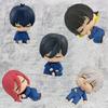 Anime Blue Lock Figurine Sleeping Dolls Isagi Yoichi Nagi Seishiro Chigiri Hyoma Rin Itoshi Yoichi Isagi 5pcs Figures PVC Toys