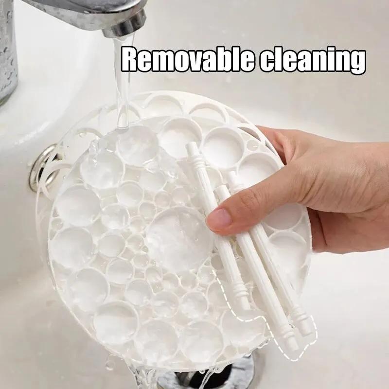 Desktop Makeup Brush Holder and Cosmetic Storage Organizer for Dressing Table