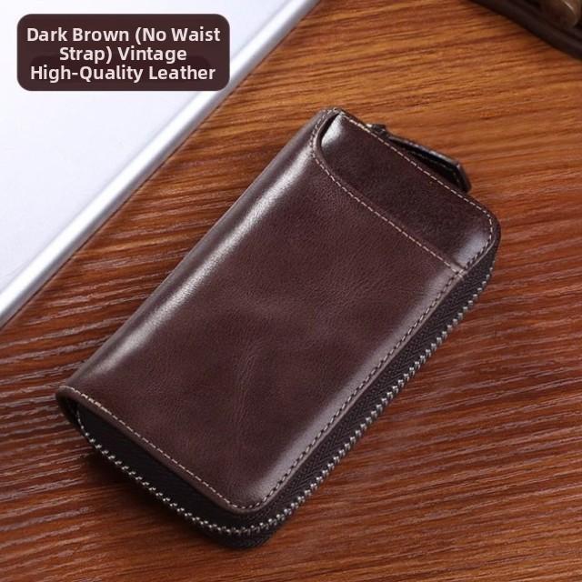 

Men s Key Pouch 2025 New Large Capaci Leather Feel Car Key Storage Pouch Men s Auile Lo Key Bag Cover