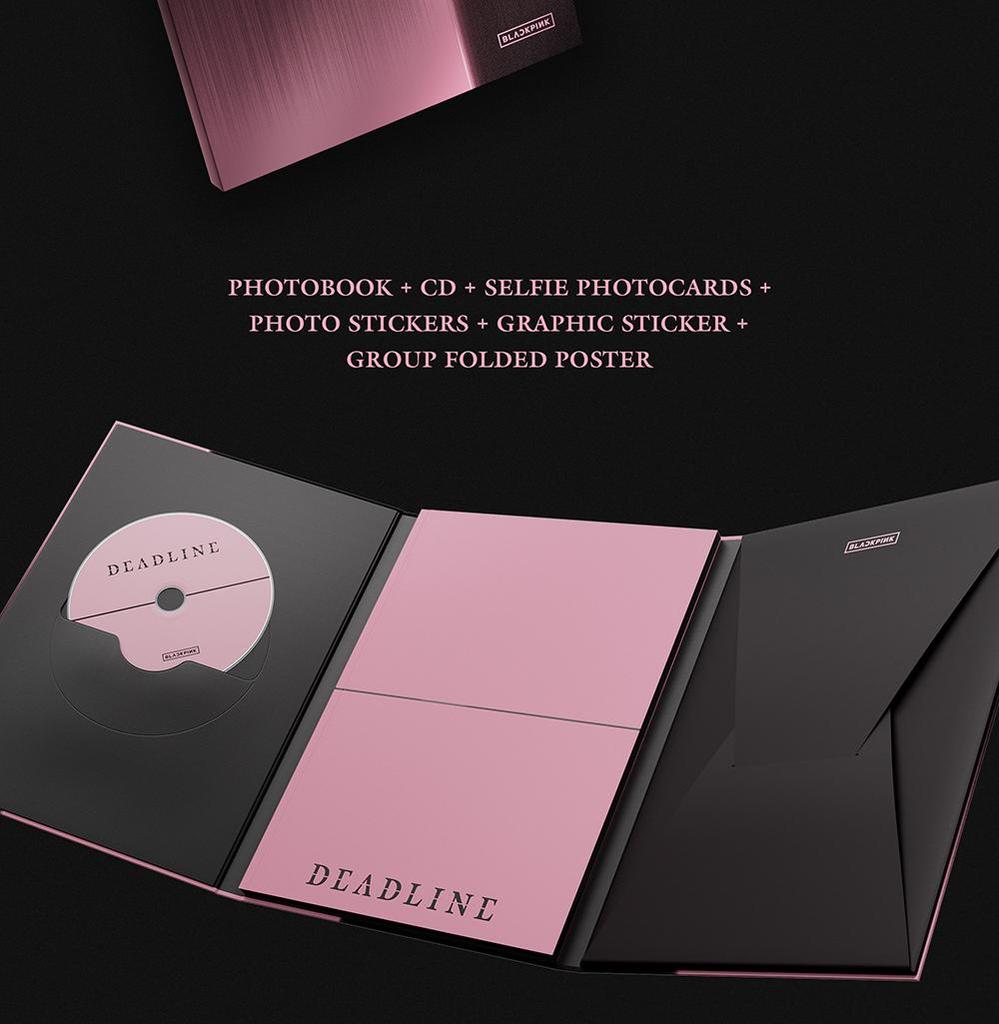 [KTOWN4U TIME ATTACK EVENT] BLACKPINK - 3rd Mini Album [DEADLINE] (BLACK / PINK ver.)