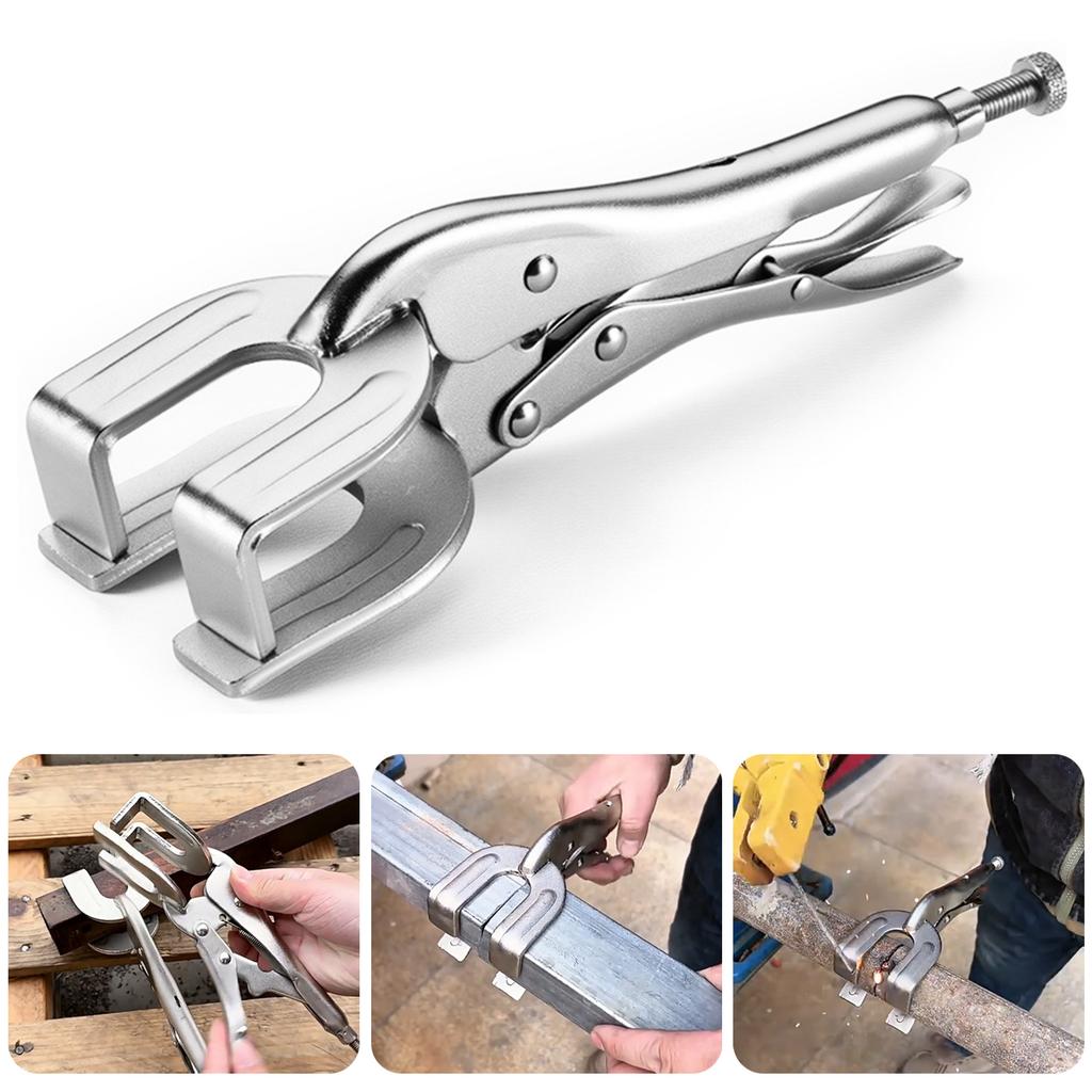 Hochleistungs-Schweißzwingenzange Feststellzange für Präzise Metallarbeiten und Autoreparaturen mit Ergonomischem Griff