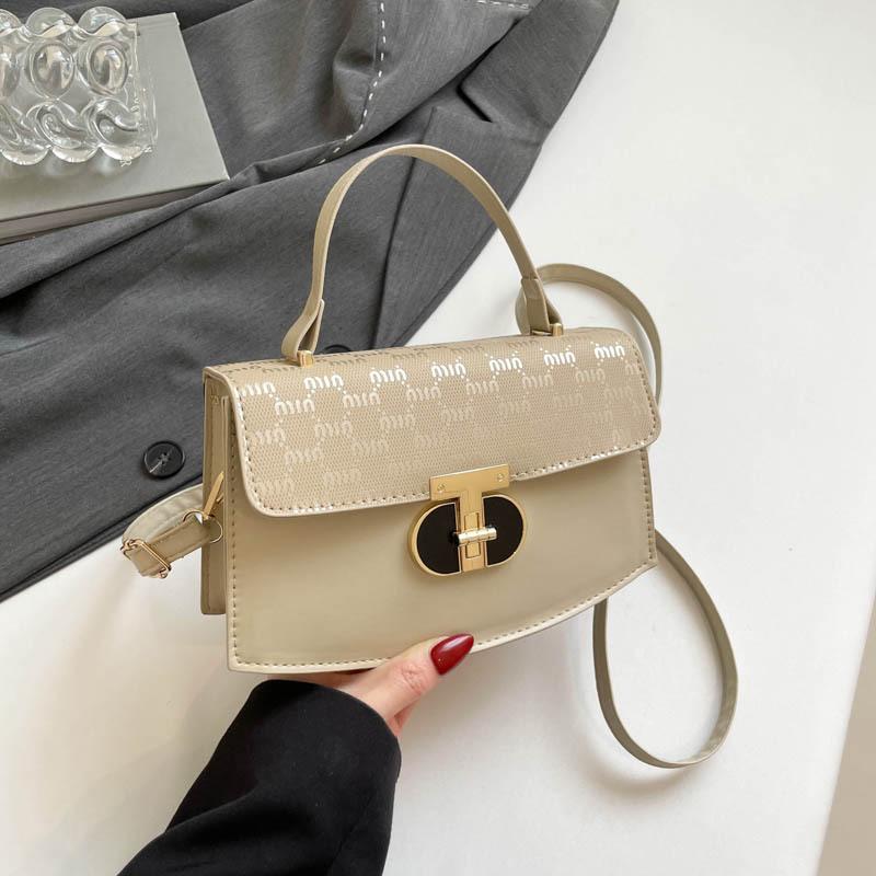 

Модная высококачественная текстура, легкий роскошный дизайн, портативная наплечная сумка, универсальная сумка-мессенджер для поездок, однотонная, женская хаки