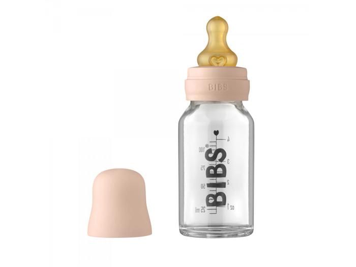 Biberon 110ml Bibs (blush) - Dès la naissance