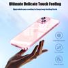Official Not Yellowing High Clear Plating Case for For Iphone 16 15 14 13 12 11 Pro Max Plus Ultrathin Lens Film Protect Soft Cover