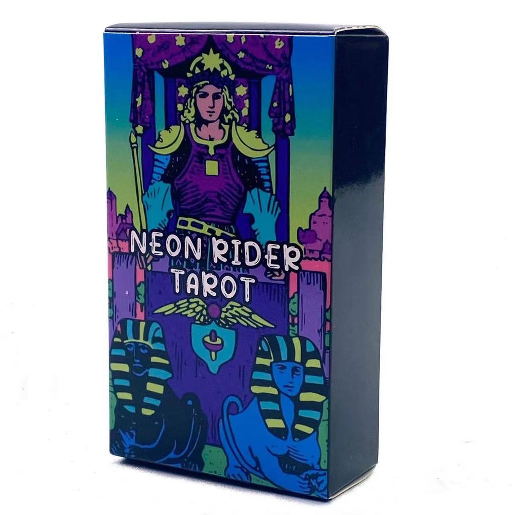 Pink Tarot For Beginners Neon Tarot Cards Board Games For Women Girls Party Family Table Games