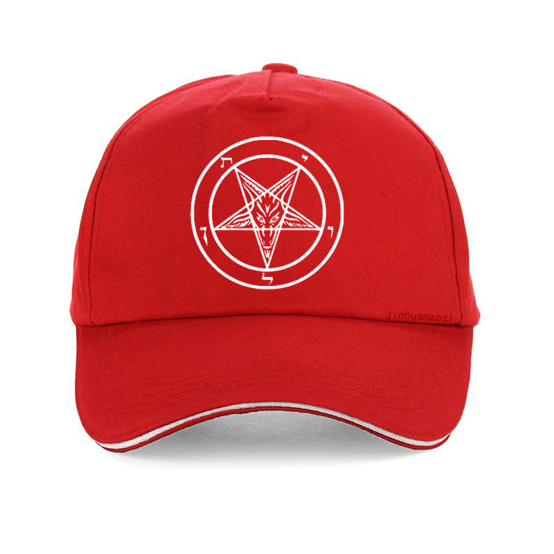 Pentagram Gotický Okultní Satan Kšiltovka Nová Pánská Dámská Tátova Čepice Letní Volnočasová Truckerka Unisex Snapback Klobouky Gorras