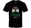 Chang Bier Trinken Alkohol Party Betrunken T-Shirt Unisex T-Shirt