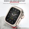 Metalinis buferio dėklas Apple Watch10 46mm apsauginiam rėmeliui, dangtelis iWatch serijai 11 9 8 7 6 5 SE, keisti į Ultra 3 49mm titano