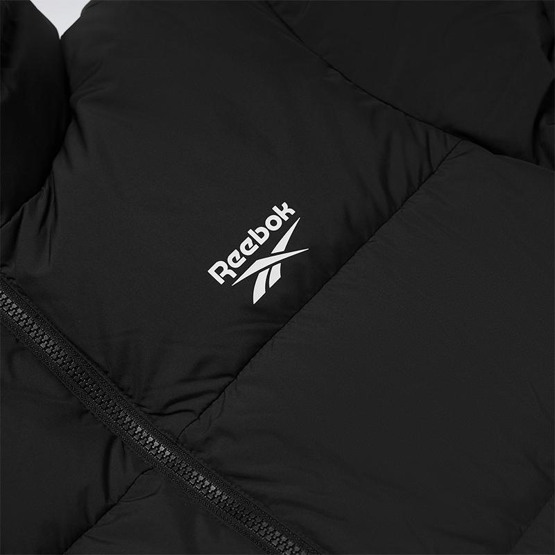 Reebok Classic Duck Down Comfortable Trendy Fashion Down Jacket Men Jacket Black HF2768