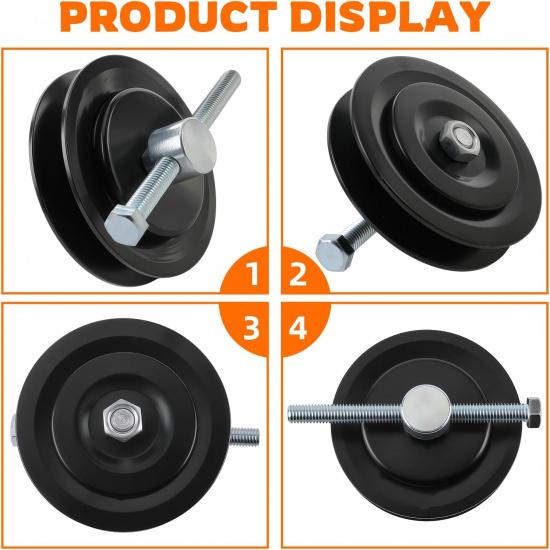 Drive Belt Idler Pulley 11945-3S512 Compatible with Nissan Frontier 2.4L 1998-2004, Xterra 2.4L 2000-2004#36725, 89036, 119453S512 Drive Belt Idler