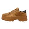 Air Jordan 1 Low Brooklyn Wheat Damen Sneaker Braun Team-Rot Metallic-Gold HF3184-700