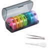 Weekly Medicine Storage Organizer Pill Box Holder Container Pill Case Medicine Tablet Portable Dispenser Organizer