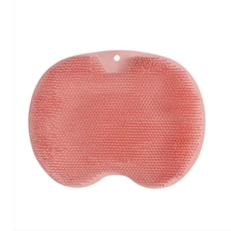 Foot Scrubbing Pad Bathroom Bath Brush Multifunctional Scrubbing Foot Massage Pad Non-slip Foot Pad Silicone Bath Brush