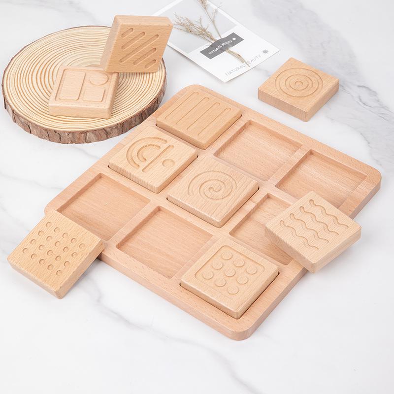 

Монтессори Сенсорная память и тактильная доска для дошкольного образования