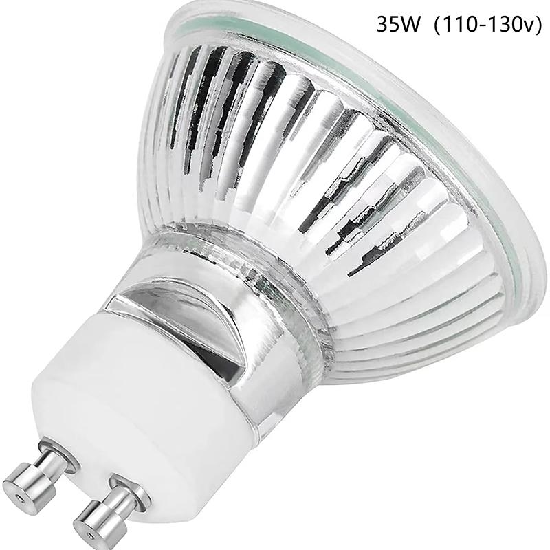 1 Piece 110-130V/220-240V Melting Wax Light Source Reptile Heating Home Reptile Heating Spotlight Gu10 Dimming Spotlights