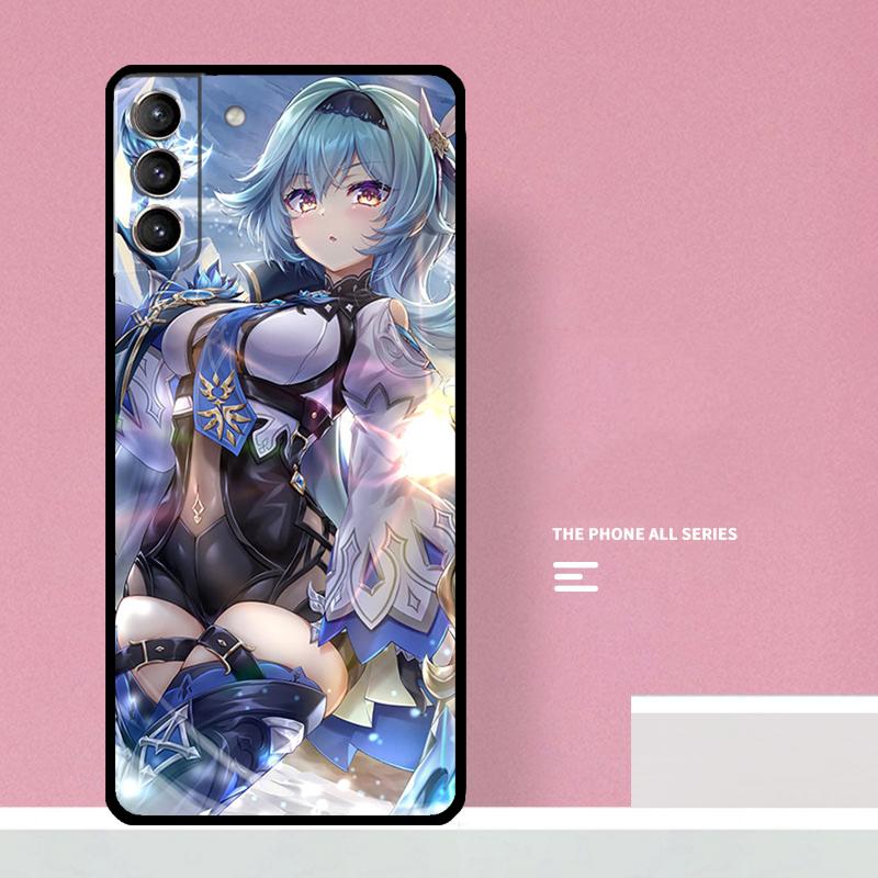 Genshin Impact Eula Phone Case For Samsung Galaxy S25 S26 Ultra S20 S21 S22 S23 S24 S10 Plus S25 FE Cover Coque