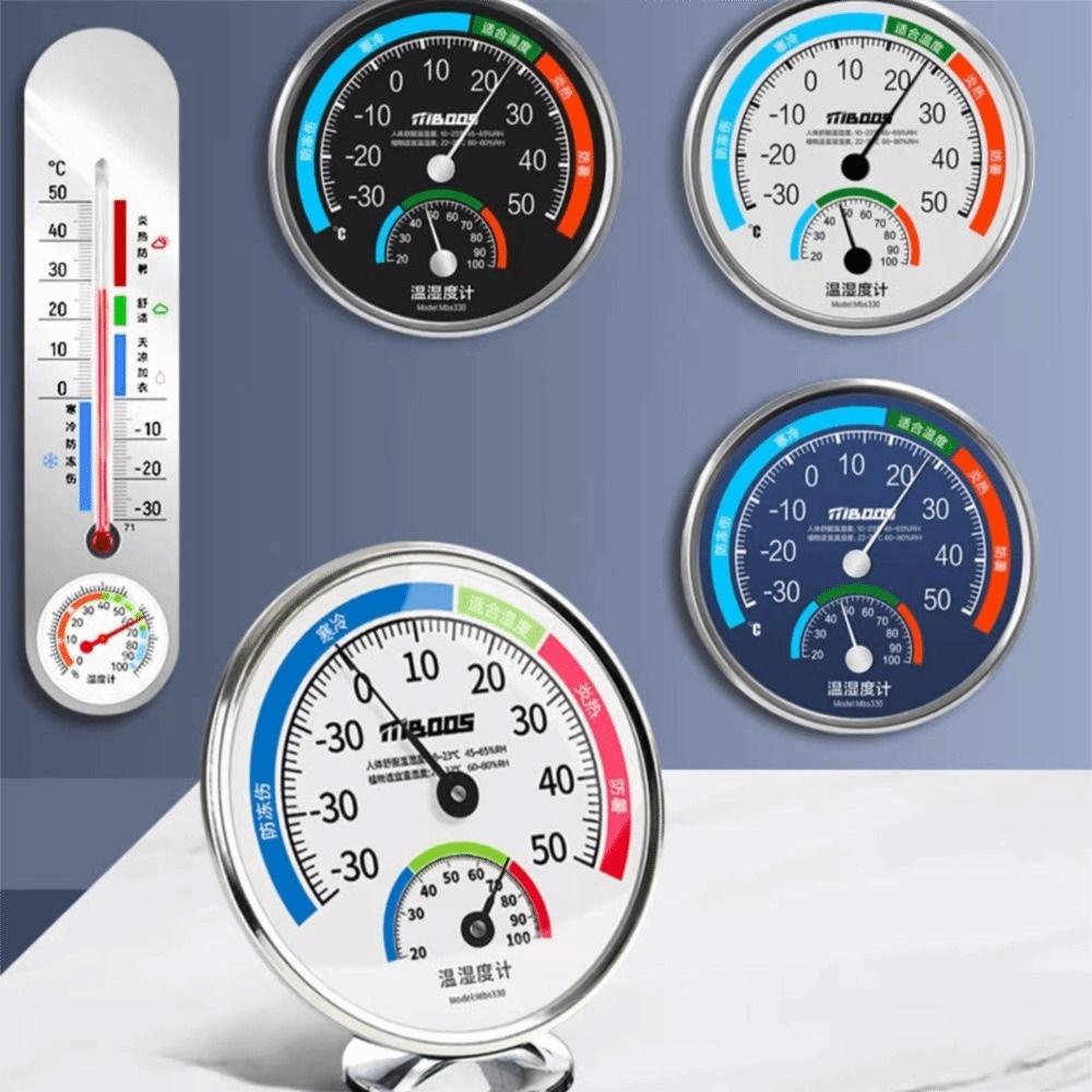 Battery-Free Humidity Temperature Meter Precision Analog Temperature Hygrothermograph  Restaurant