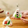 50Pcs Lovely Cartoon Japenese Triangle Rice Ball Packaging Bag Nori Onigiri Sushi Bag Sushi Making Mold Bento Accessories