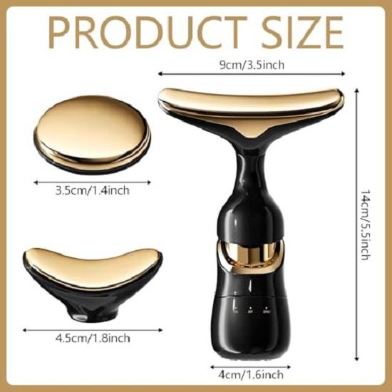 Multifunctional Facial Massager, 3-in-1 Beauty Massager for Face and Neck, Facial Massager for Skin Care, Skin Care Improve Glowing Skin