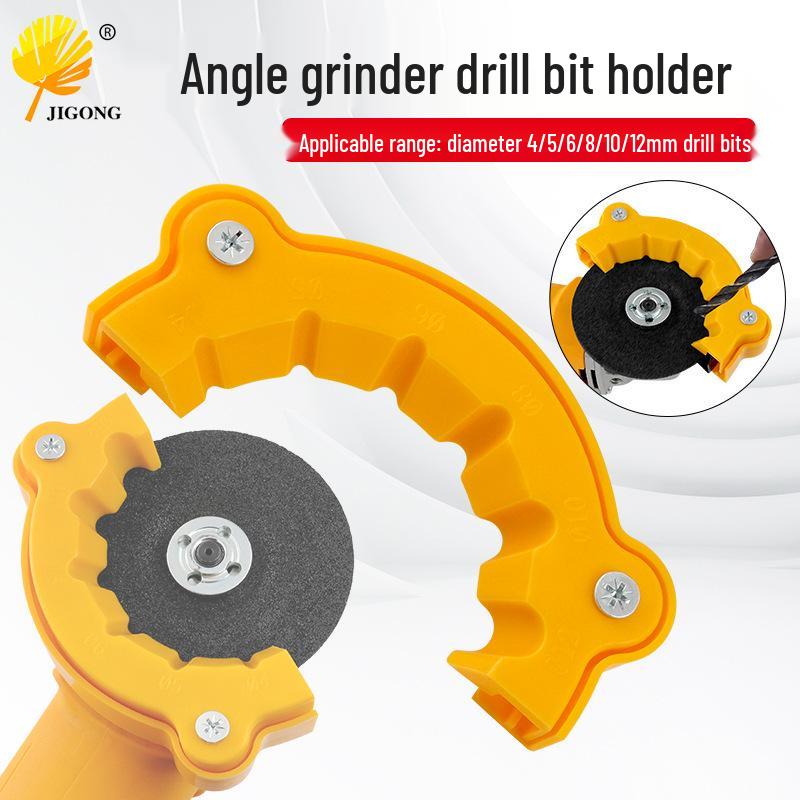 Multi-Spec Drill Bit Grinding & Polishing Tool - Angle Grinder Stand & Sharpening Fixture