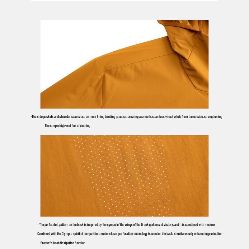 Anta Champion All-Weather Men's Lightweight Hooded Windbreaker