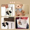 [DACAIFH] Keychain Horse 1 Piece Genuine Leather Bag Charm Cute