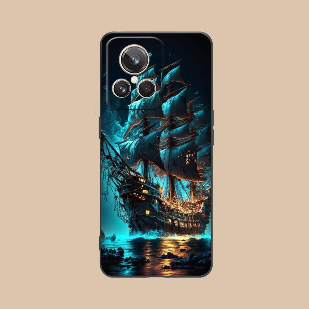 

Pirate Corsair Mobile Phone Case for Realme GT 8 Neo Pro C75 73 71 C67 65 C55 53 C35 31 C20 15 Colorful Printing Cover Pretty realme C15