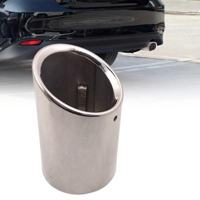 Tłumik końcowy gardzielowy antykorozyjny modyfikacja stal nierdzewna średnica 8,2 cm kolor srebrny