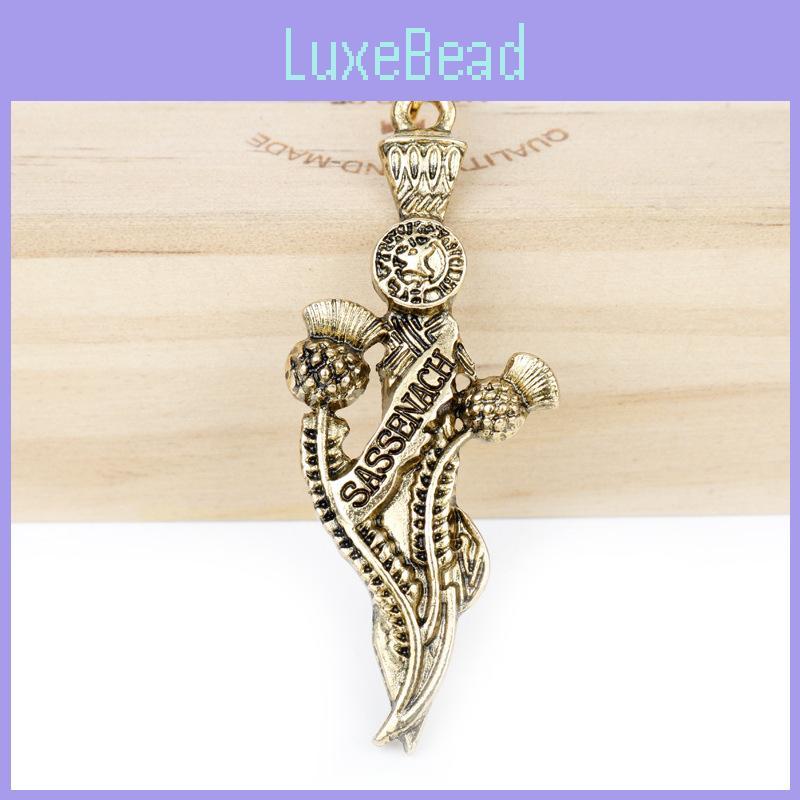 Outlander Sassenach Necklace With Brass Finish For Gift Or Collection