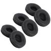 3 Pairs Headphones Replacement Ear Pads Cushions Memory Foam Protein Leather Ear Pads for ATH AR3BT ATH AR3iS Black