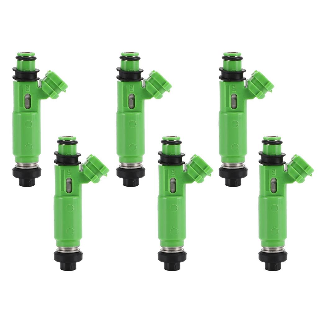 6PCS Fuel Injectors 1955003170 Fit for Mitsubishi Montero Sport 3.0L V6 1998-2003