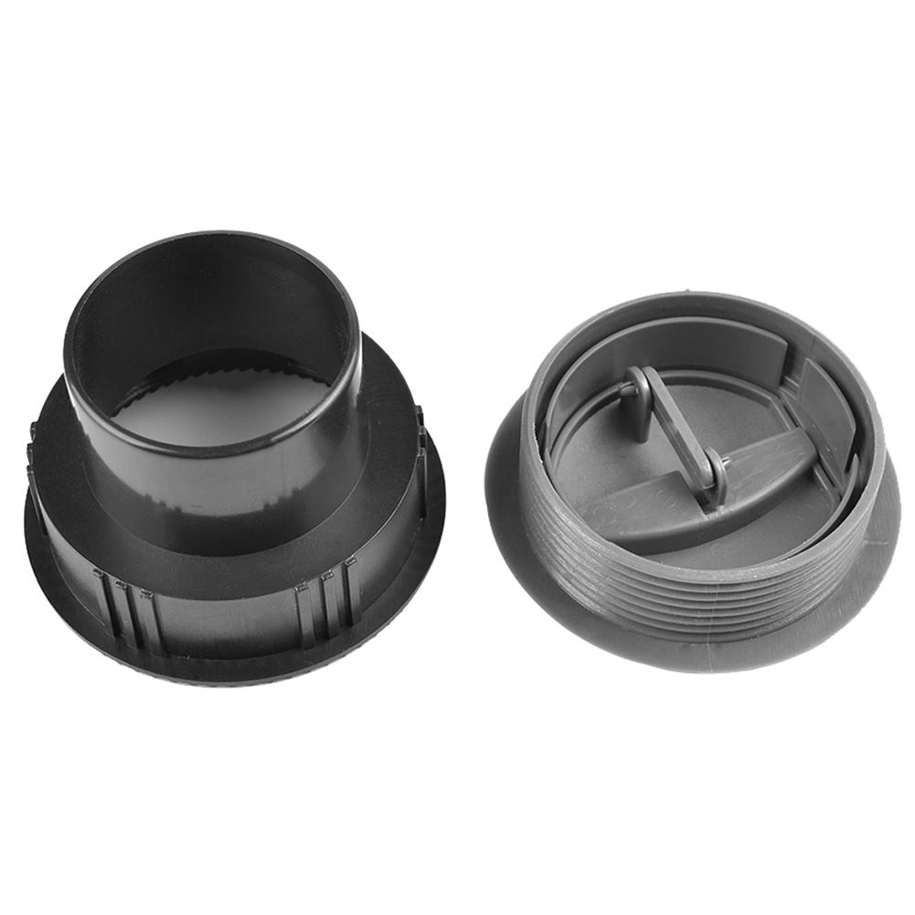 60mm ABS RV Car ATV A/C Vent Air Outlet Open Rotating Interior Round Ceiling