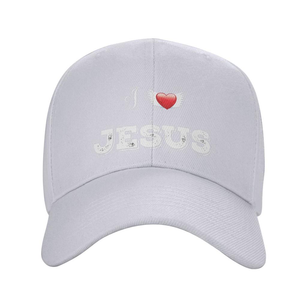 I Love Jesus God Cross Print Baseball Caps Fashion Men Women Hats Casual Cap Sports Baseball Hat Casquette