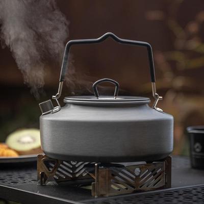 Koman S800 Aluminum Camping Kettle: Portable Outdoor Tea & Coffee Pot