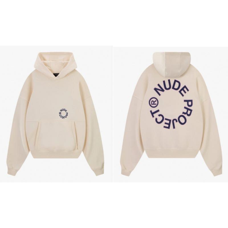 D11-Cotton-containing blended men's and women's versatile sweater fashion long-sleeved street fashion loose hoodie