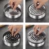 Stainless Steel Mosquito Coil Tray With Cover Large Portable Mosquito Coil Holder Box Mosquito Incense Coil Home Office Camping