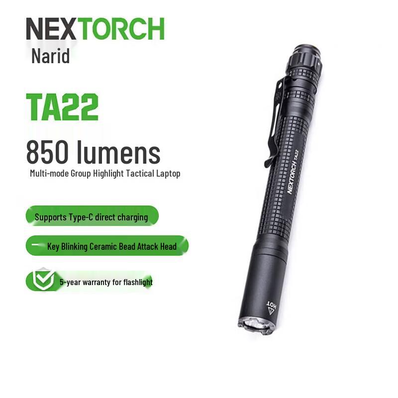 NEXTORCH Rechargeable EDC Tactical and Duty Flashlights