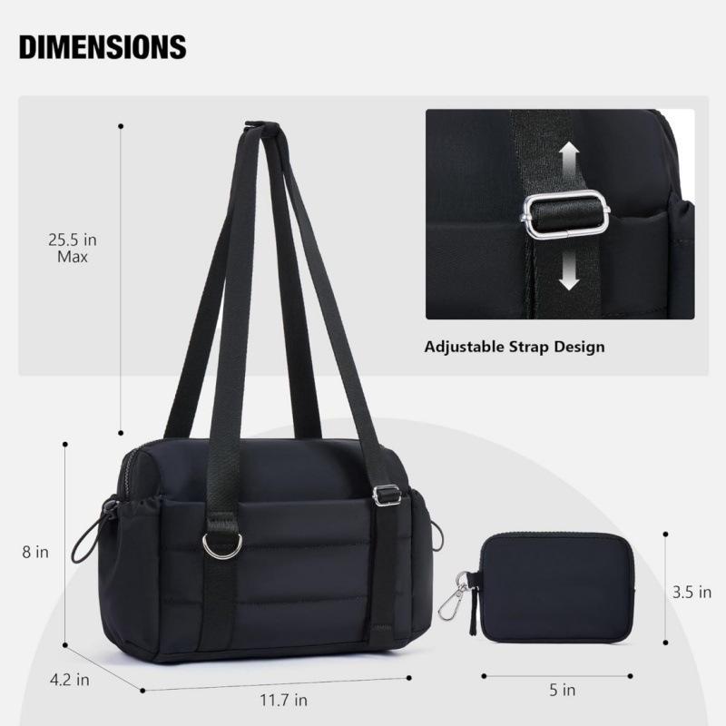 Shoulder Bag, Large Capacity, Gym Dry