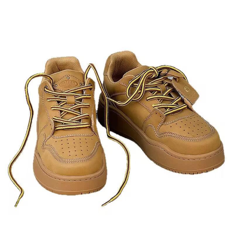 Niche Y2K High Street Lace-up Platform Sneakers