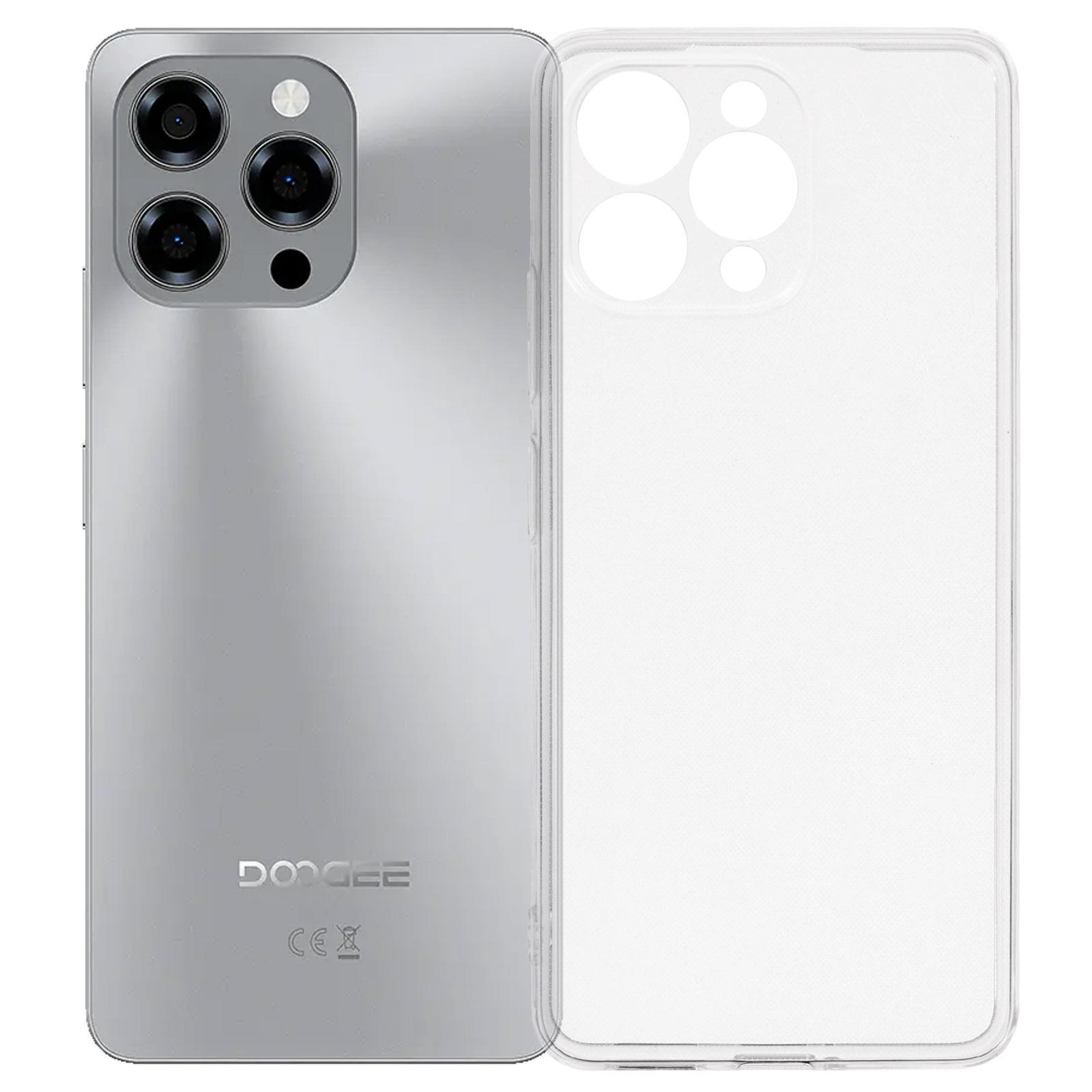 

For Doogee Note 58 Case Soft TPU Drop Protection Phone Cover Transparent