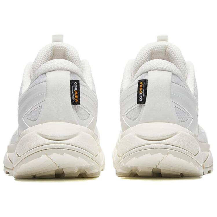 New Anta Walker Cushioning Anti Slip And Wear Resistant Low Top Trekking Shoes Men's Papyrus White 112446645A-1