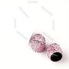 4/2pcs Diamond Car Tire Valve Caps Vehicle Bling Crystal Valve Cap Car Styling Accessories Shining Dust-proof Wheel Valve Cover