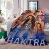 Kolumbianische Sängerin S-Shakira Decke Für Sofa Büro Bett Flugzeug Reisen Schlafen Lesen Entspannen Camping Weich Und Warm