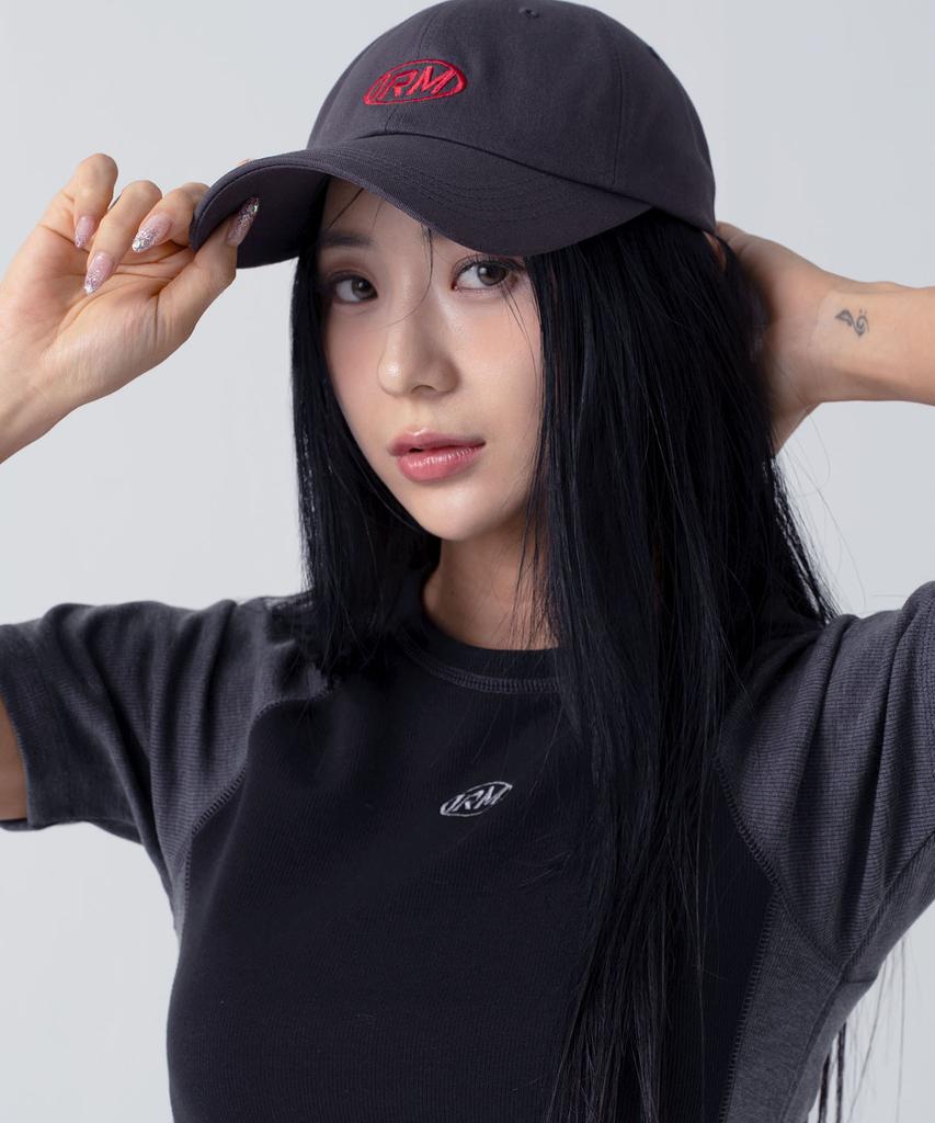 ONERM Logo Ball Cap Charcoal